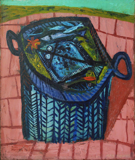 John Minton Basket of Fish